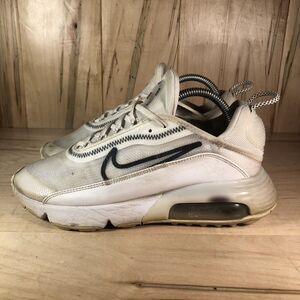 Nike Air Max 2090 White Black Athletic Shoes Sneakers CK2612-100 Women's Size 9